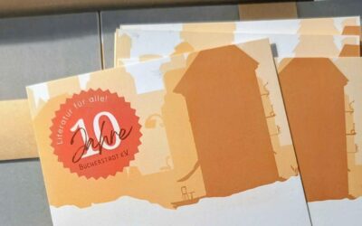 10 Jahre Bücherstadt e.V.: Wir starten unsere Jubiläumskampagne